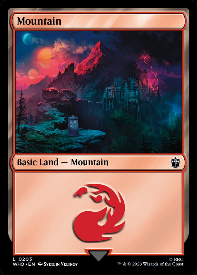 Mountain 203/331 (Universes Beyond: Doctor Who)  - Foil | Good Games Modbury