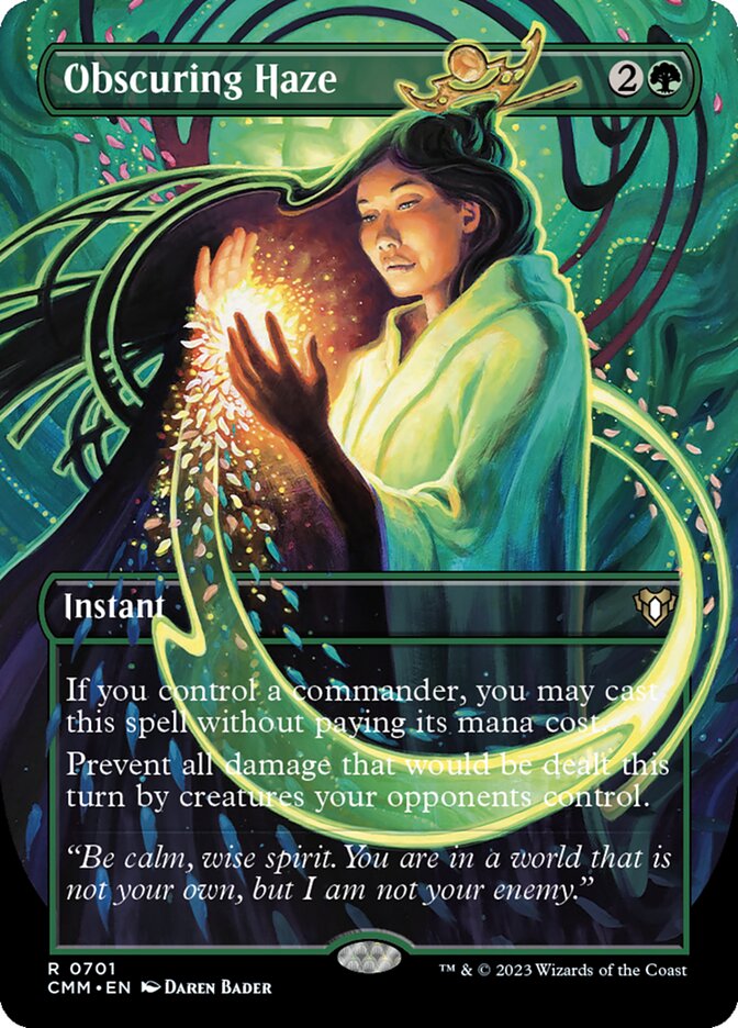 Obscuring Haze 701/451 (Commander Masters)  - Borderless | Good Games Modbury
