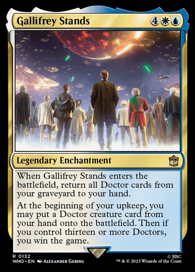 Gallifrey Stands 132/331 (Universes Beyond: Doctor Who)  - Foil | Good Games Modbury