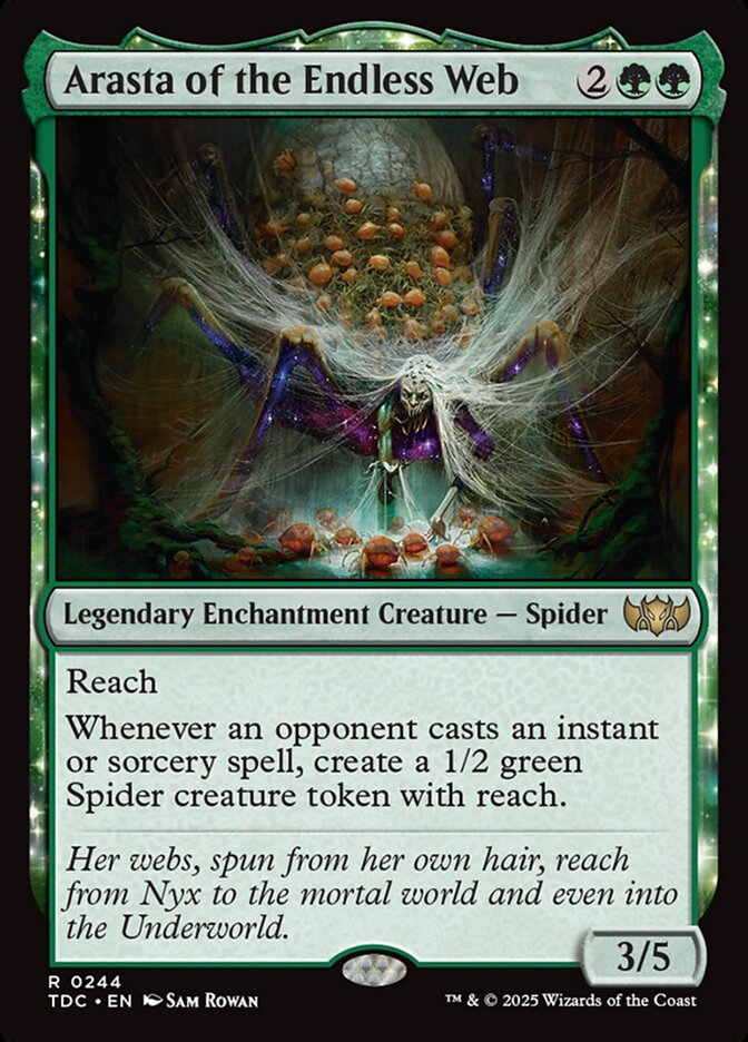 Arasta of the Endless Web 244 (Commander: Tarkir: Dragonstorm)  | Good Games Modbury