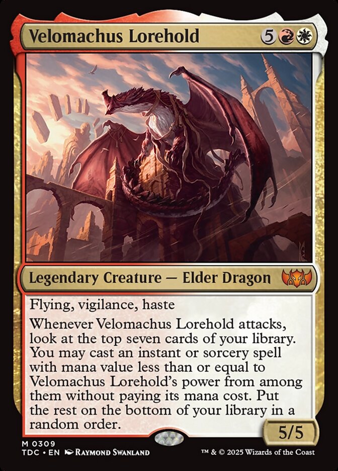 Velomachus Lorehold 309 (Commander: Tarkir: Dragonstorm)  | Good Games Modbury