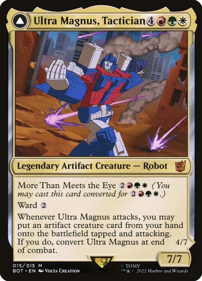 Ultra Magnus Tactician 15 (Universes Beyond: Transformers)  - Foil | Good Games Modbury