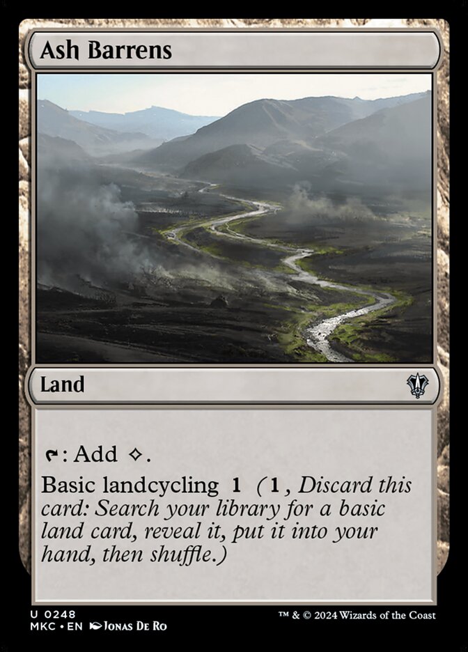 Ash Barrens 248/311 (Commander: Murders at Karlov Manor)  | Good Games Modbury