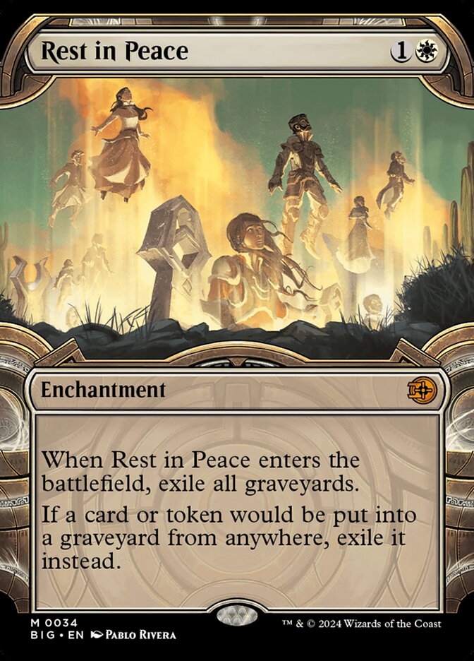 Rest in Peace Showcase 34 (Outlaws of Thunder Junction: The Big Score)  - Showcase Foil | Good Games Modbury