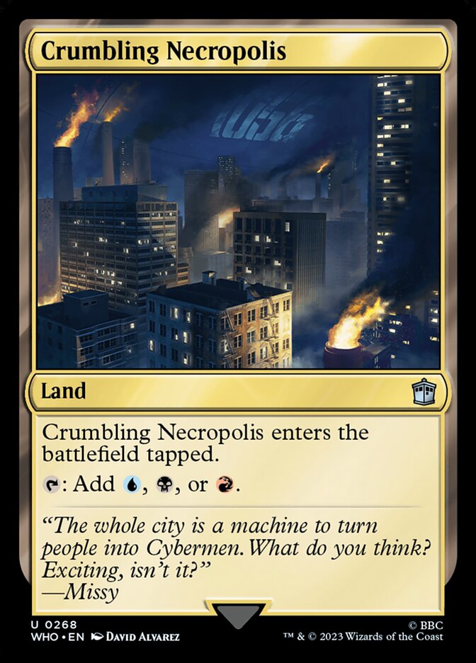 Crumbling Necropolis 268/331 (Universes Beyond: Doctor Who)  | Good Games Modbury