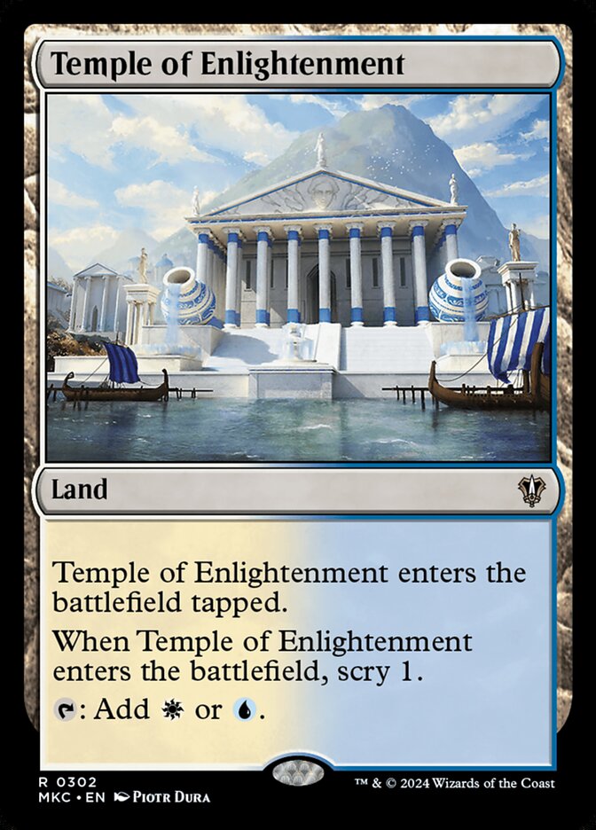 Temple of Enlightenment 302/311 (Commander: Murders at Karlov Manor)  | Good Games Modbury