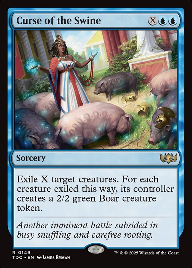 Curse of the Swine 149 (Commander: Tarkir: Dragonstorm)  | Good Games Modbury