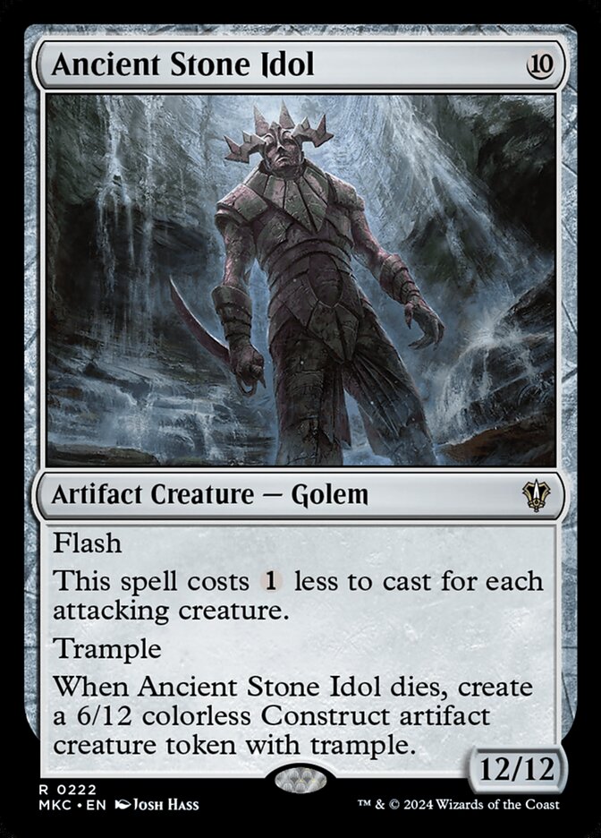 Ancient Stone Idol 222/311 (Commander: Murders at Karlov Manor)  | Good Games Modbury