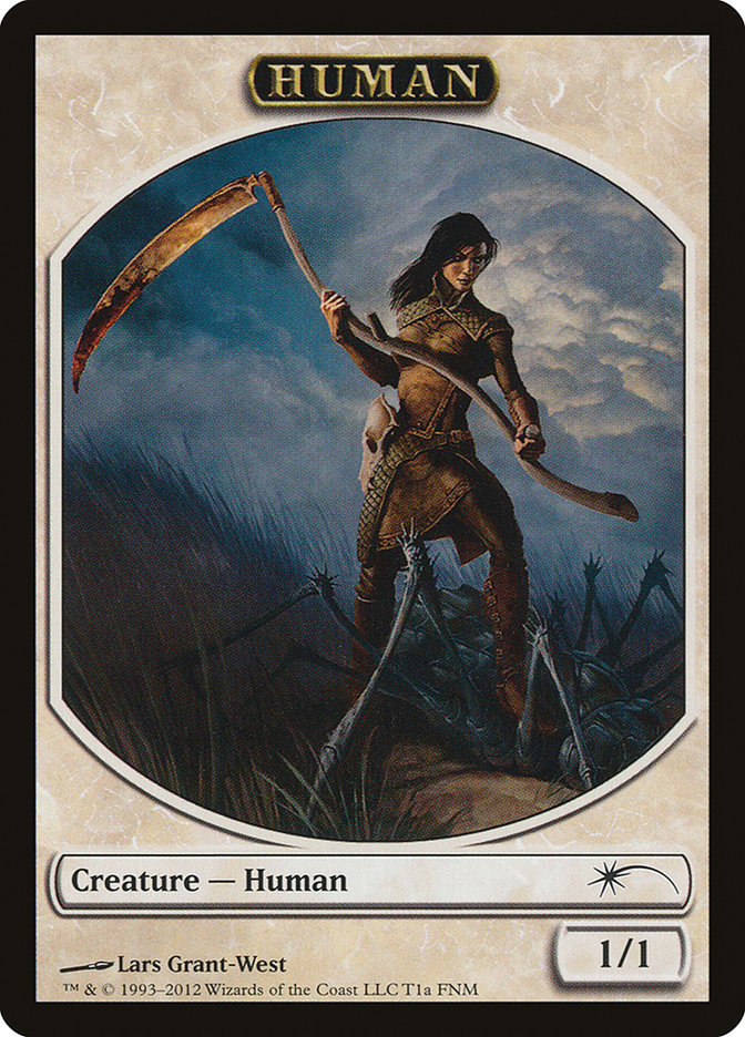 Human // Wolf 1a // 1b (FNM Promos)  | Good Games Modbury