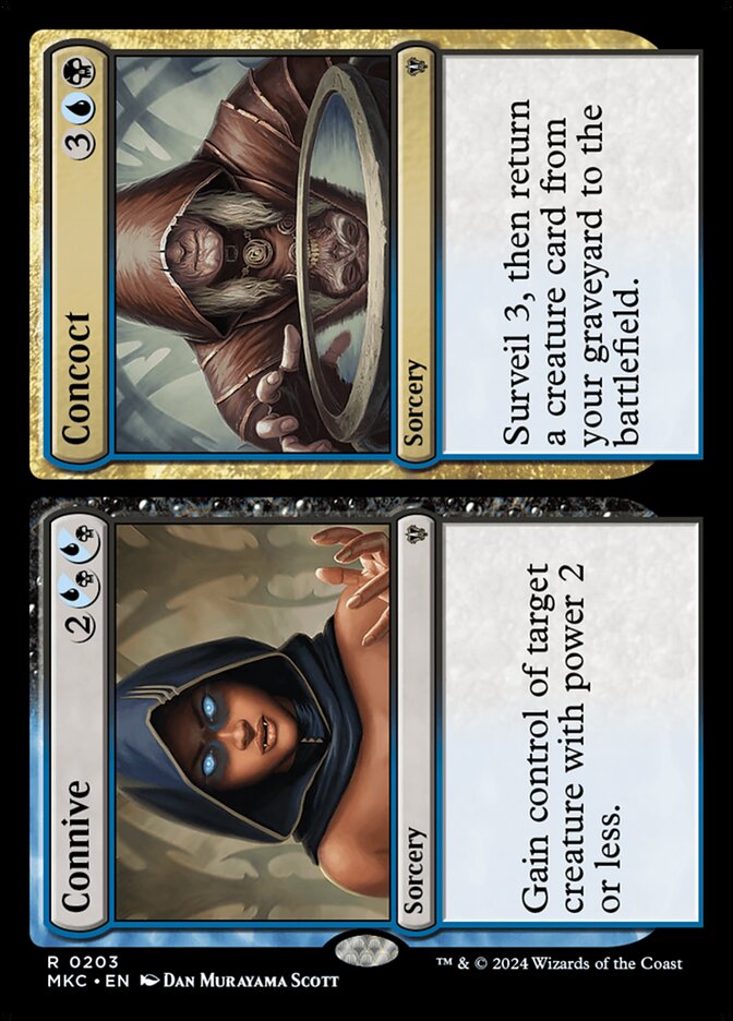 Connive // Concoct 203/311 (Commander: Murders at Karlov Manor)  | Good Games Modbury
