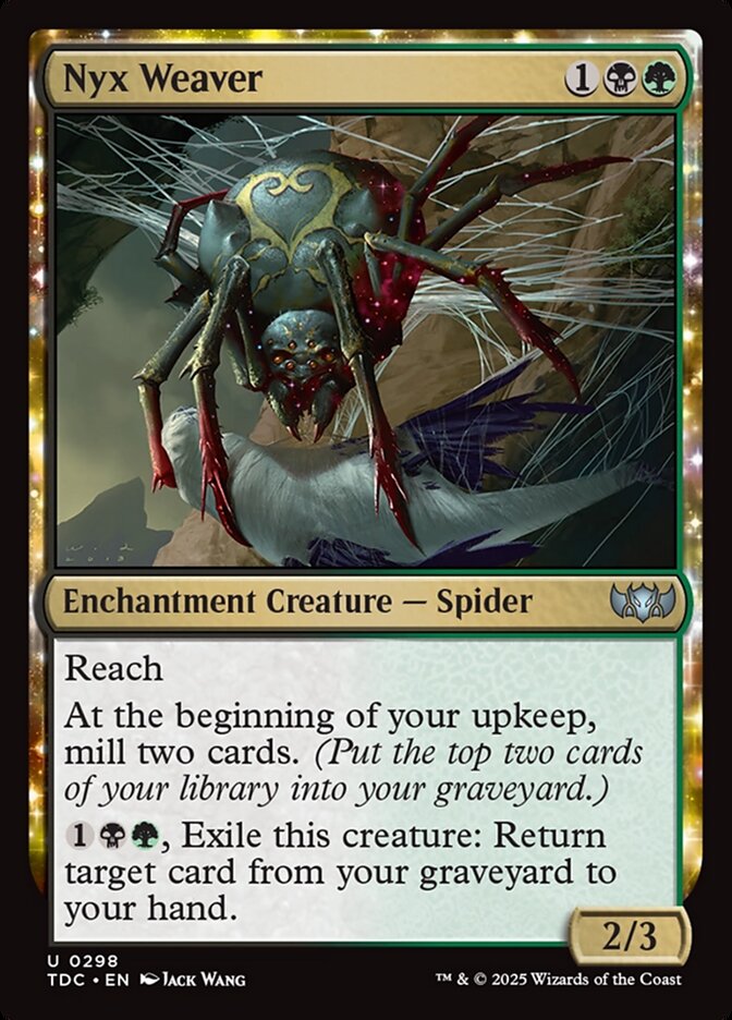 Nyx Weaver 298 (Commander: Tarkir: Dragonstorm)  | Good Games Modbury