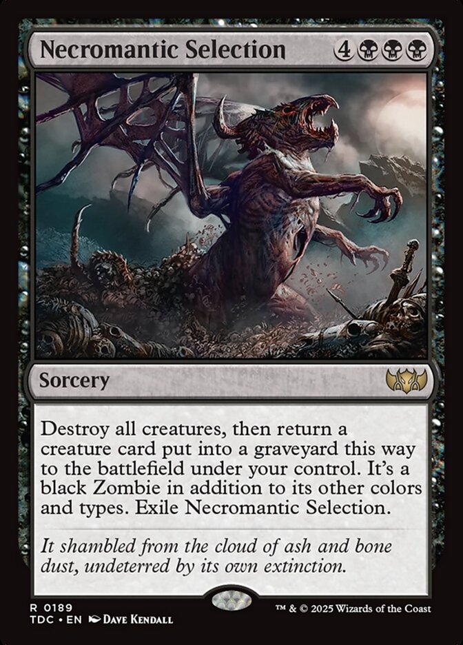 Necromantic Selection 189 (Commander: Tarkir: Dragonstorm)  | Good Games Modbury