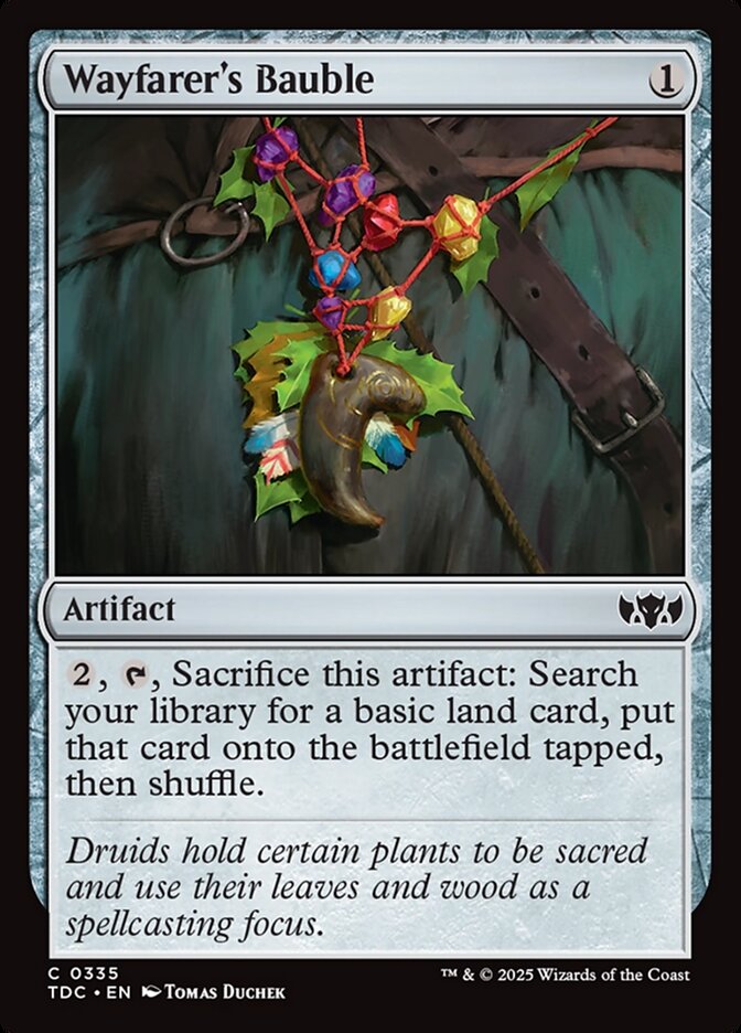 Wayfarer's Bauble 335 (Commander: Tarkir: Dragonstorm)  | Good Games Modbury