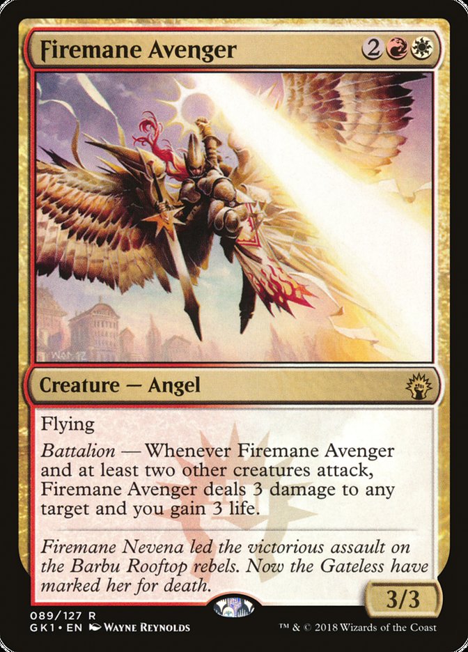 Firemane Avenger 89/127 (Guilds of Ravnica: Guild Kits)  | Good Games Modbury