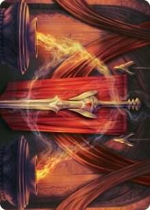 Ramosian Greatsword Art Card 37 (Art Series: March of the Machine)  | Good Games Modbury