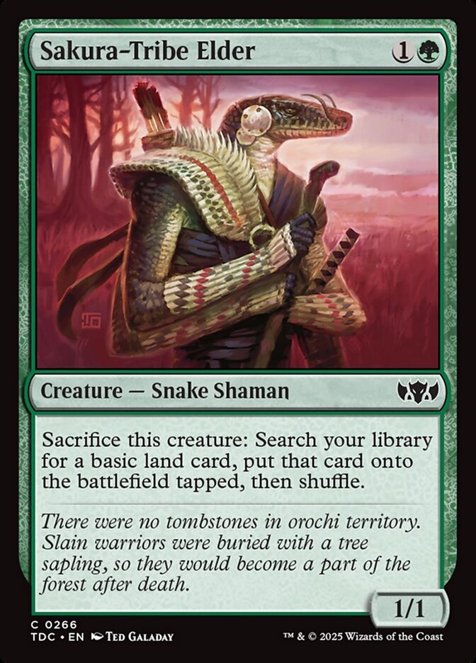Sakura-Tribe Elder 266 (Commander: Tarkir: Dragonstorm)  | Good Games Modbury