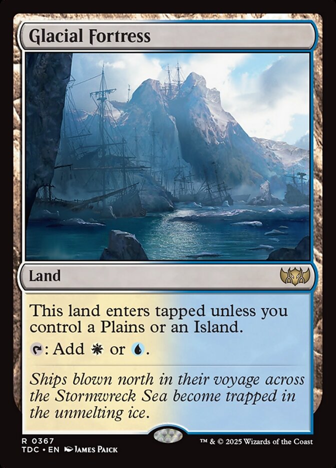 Glacial Fortress 367 (Commander: Tarkir: Dragonstorm)  | Good Games Modbury
