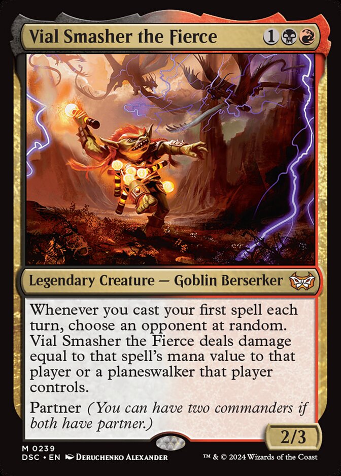 Vial Smasher the Fierce 239/40 (Commander: Duskmourn: House of Horror)  | Good Games Modbury
