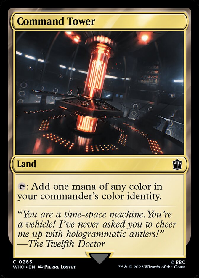Command Tower 265/331 (Universes Beyond: Doctor Who)  - Foil | Good Games Modbury