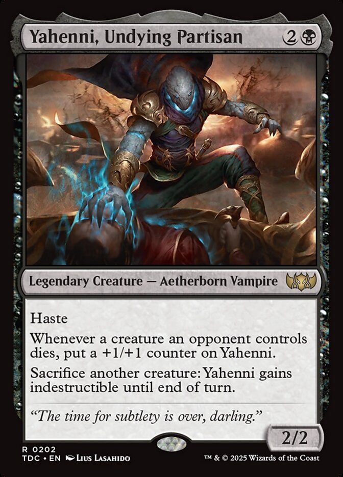 Yahenni Undying Partisan 202 (Commander: Tarkir: Dragonstorm)  | Good Games Modbury