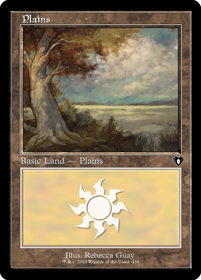 Plains 438/451 (Commander Masters)  - Retro Foil | Good Games Modbury