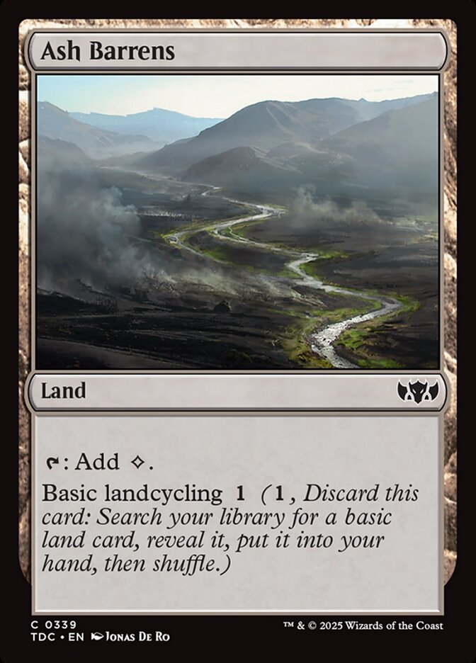 Ash Barrens 339 (Commander: Tarkir: Dragonstorm)  | Good Games Modbury