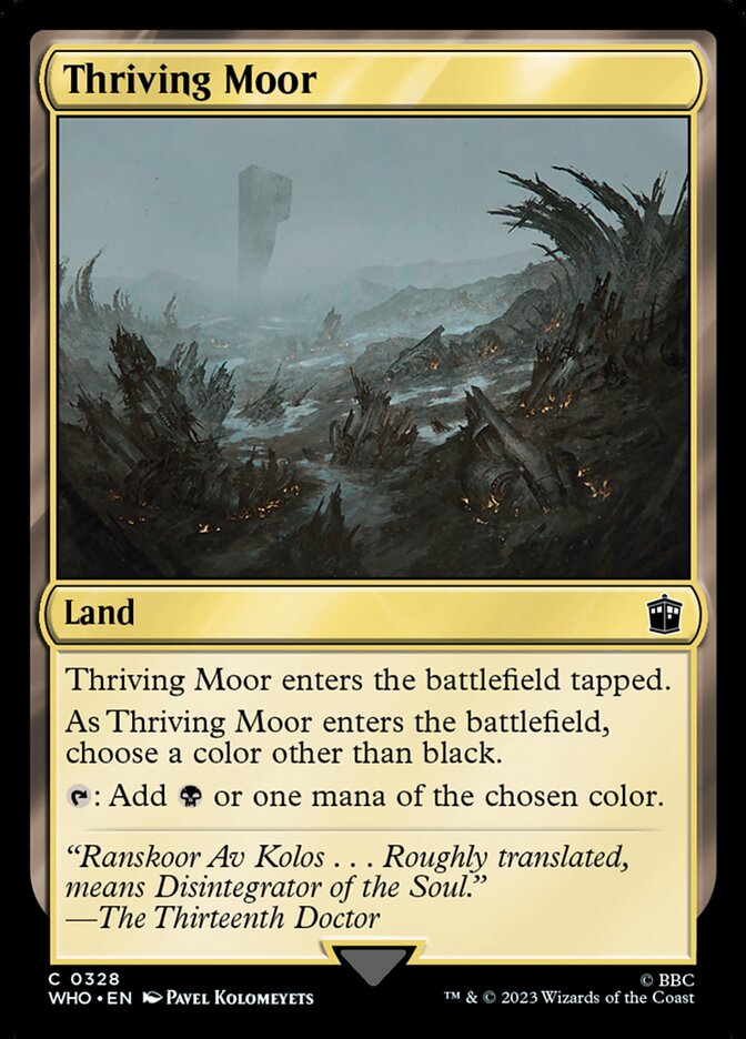 Thriving Moor 328/331 (Universes Beyond: Doctor Who)  | Good Games Modbury