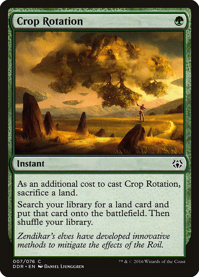 Crop Rotation 7/76 (Duel Decks: Nissa vs. Ob Nixilis)  | Good Games Modbury