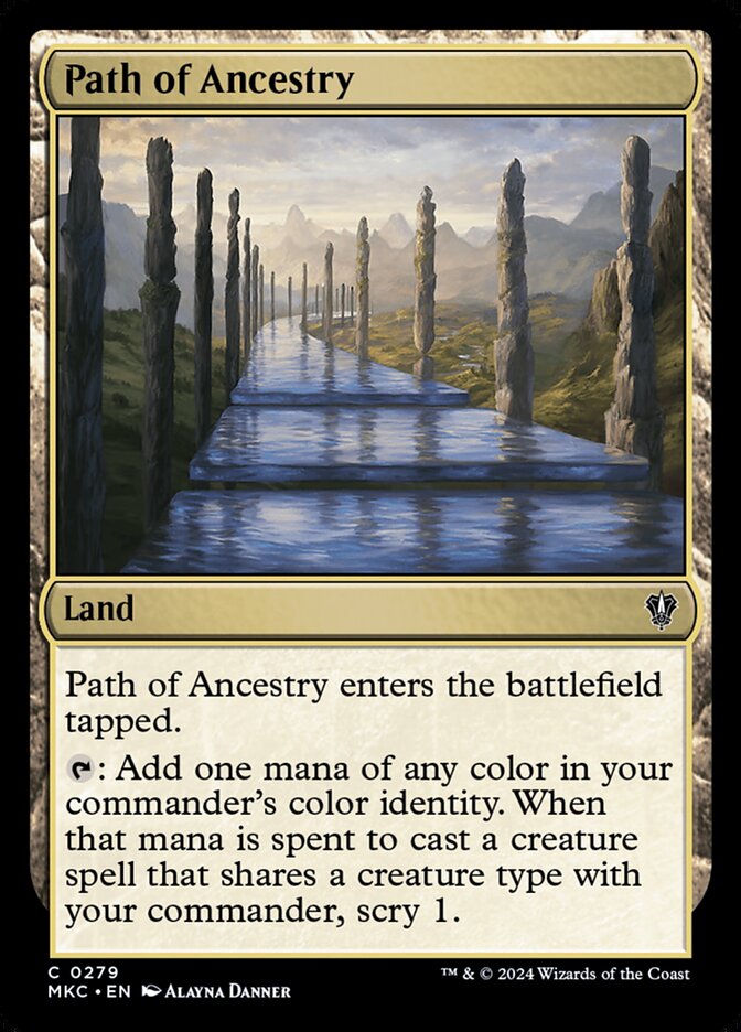 Path of Ancestry 279/311 (Commander: Murders at Karlov Manor)  | Good Games Modbury