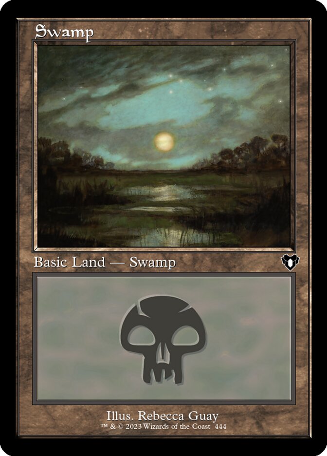 Swamp 444/451 (Commander Masters)  - Retro | Good Games Modbury