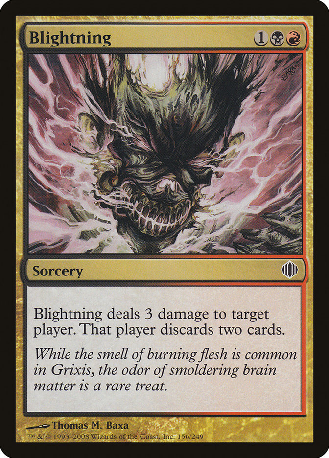 Blightning 156/249 (Shards of Alara)  - Foil | Good Games Modbury