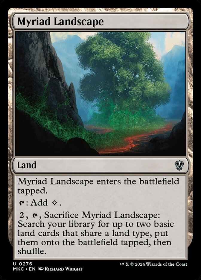 Myriad Landscape 276/311 (Commander: Murders at Karlov Manor)  | Good Games Modbury