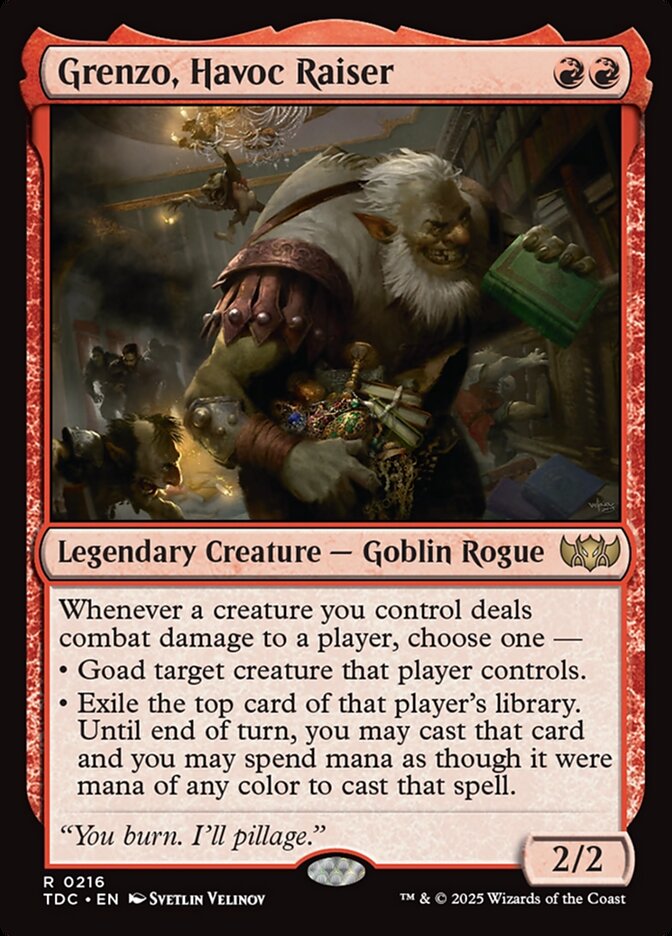 Grenzo, Havoc Raiser 216 (Commander: Tarkir: Dragonstorm)  | Good Games Modbury