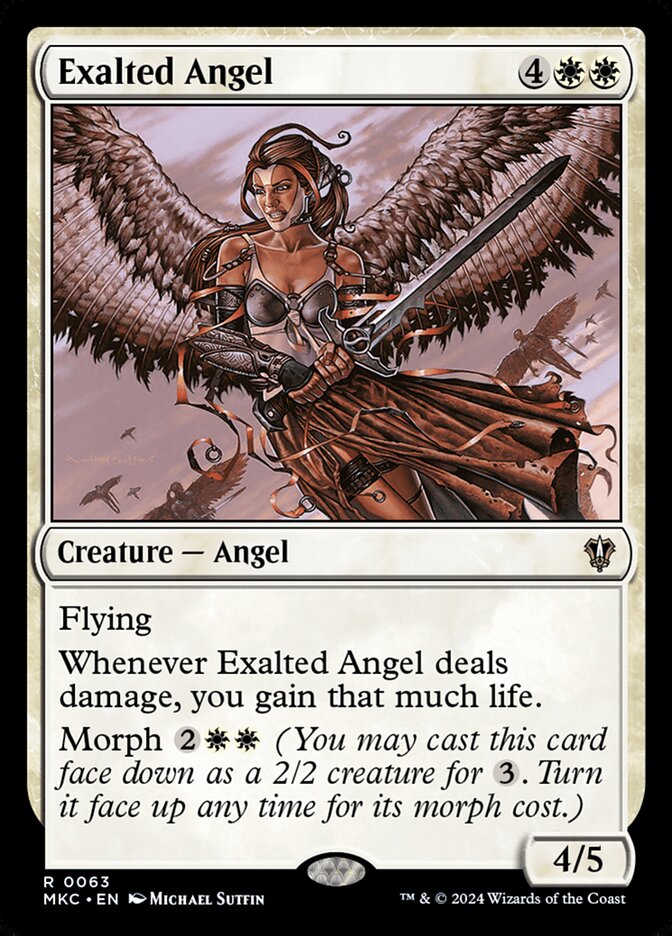 Exalted Angel 63/311 (Commander: Murders at Karlov Manor)  | Good Games Modbury