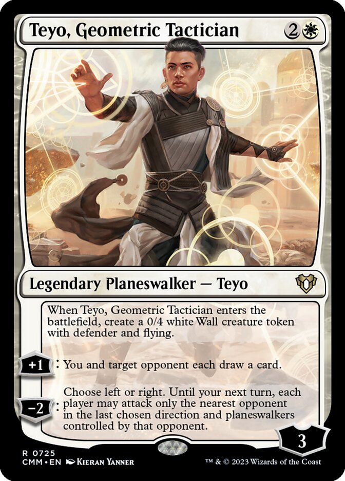 Teyo, Geometric Tactician 725/451 (Commander Masters)  | Good Games Modbury