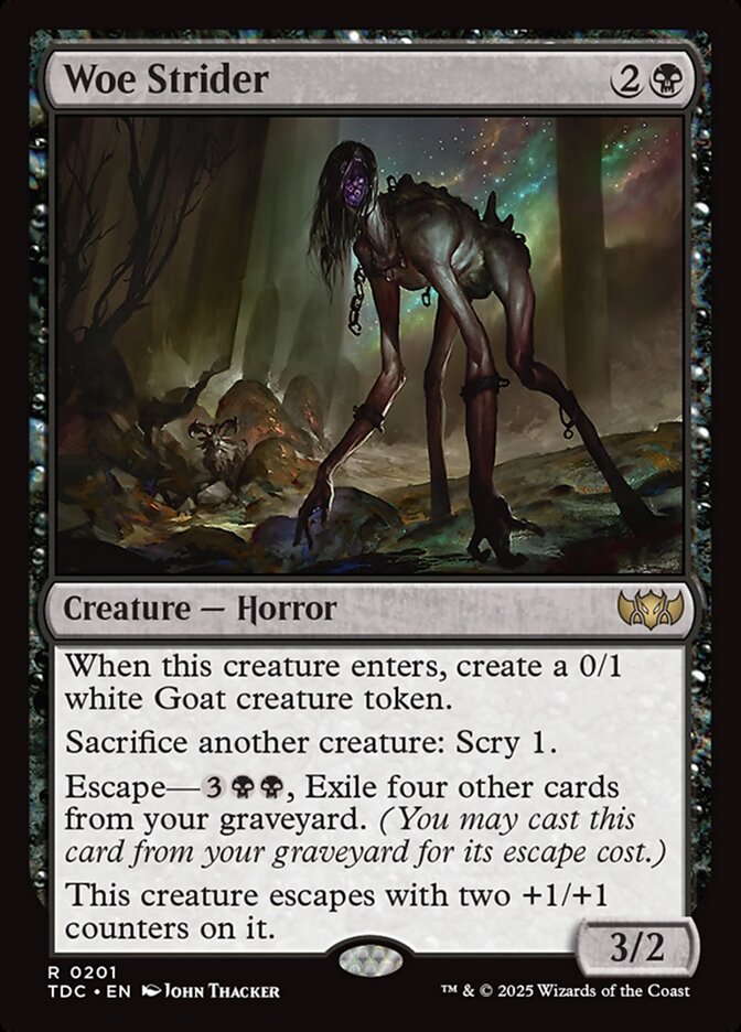Woe Strider 201/413 (Commander: Tarkir: Dragonstorm)  | Good Games Modbury