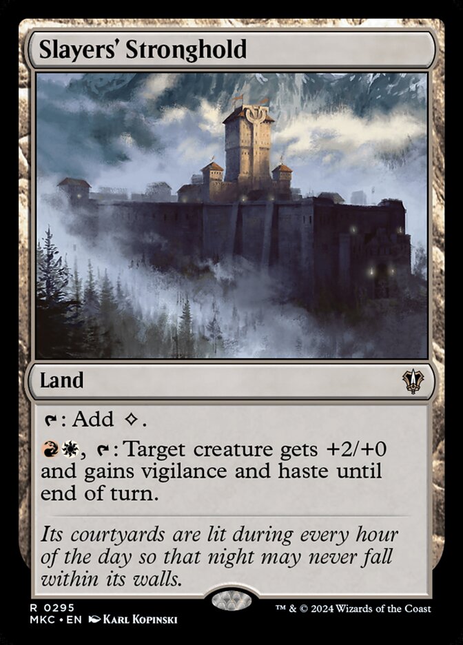 Slayers' Stronghold 295/311 (Commander: Murders at Karlov Manor)  | Good Games Modbury
