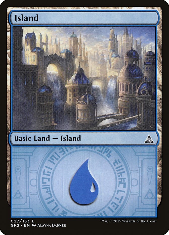 Island 27/133 (Ravnica Allegiance: Guild Kits)  | Good Games Modbury