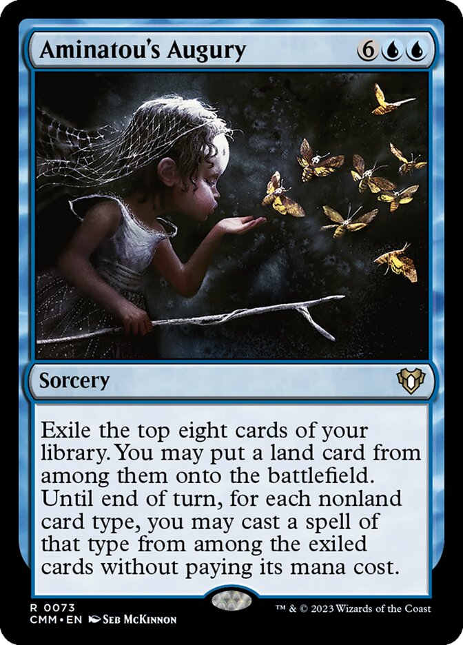 Aminatou's Augury 73/451 (Commander Masters)  | Good Games Modbury