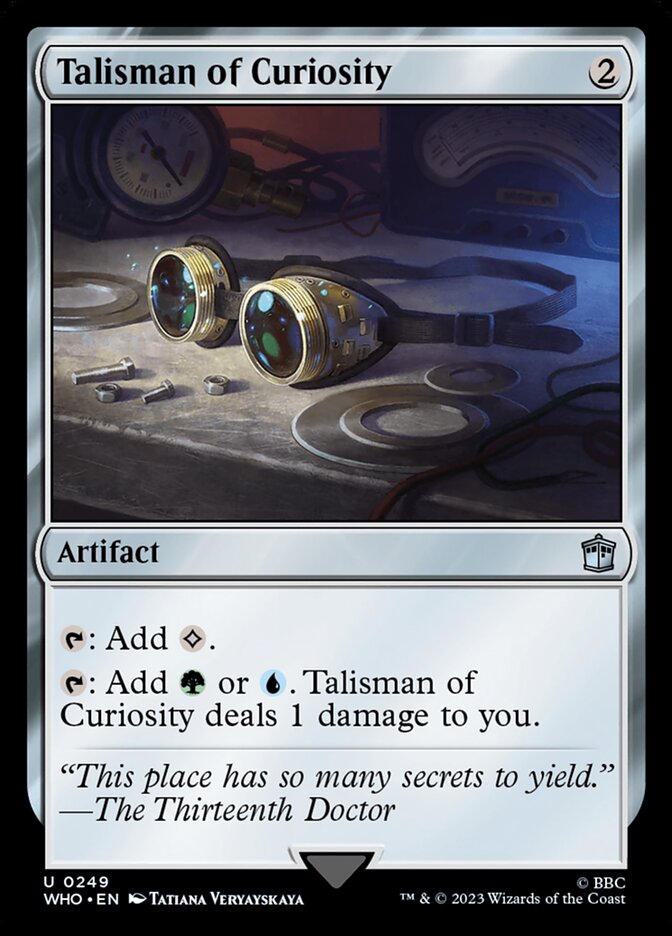 Talisman of Curiosity 249/331 (Universes Beyond: Doctor Who)  | Good Games Modbury