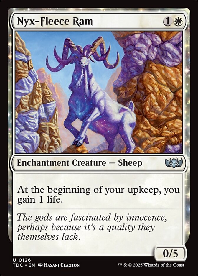 Nyx-Fleece Ram 126 (Commander: Tarkir: Dragonstorm)  | Good Games Modbury