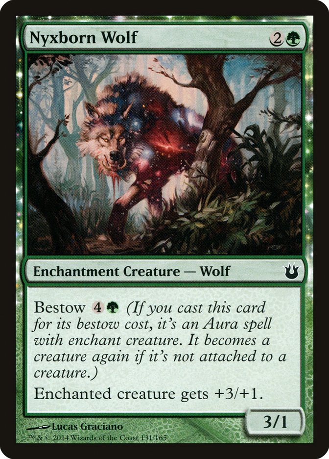 Nyxborn Wolf 131/165 (Born of the Gods)  | Good Games Modbury