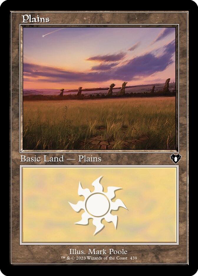 Plains 439/451 (Commander Masters)  - Retro | Good Games Modbury