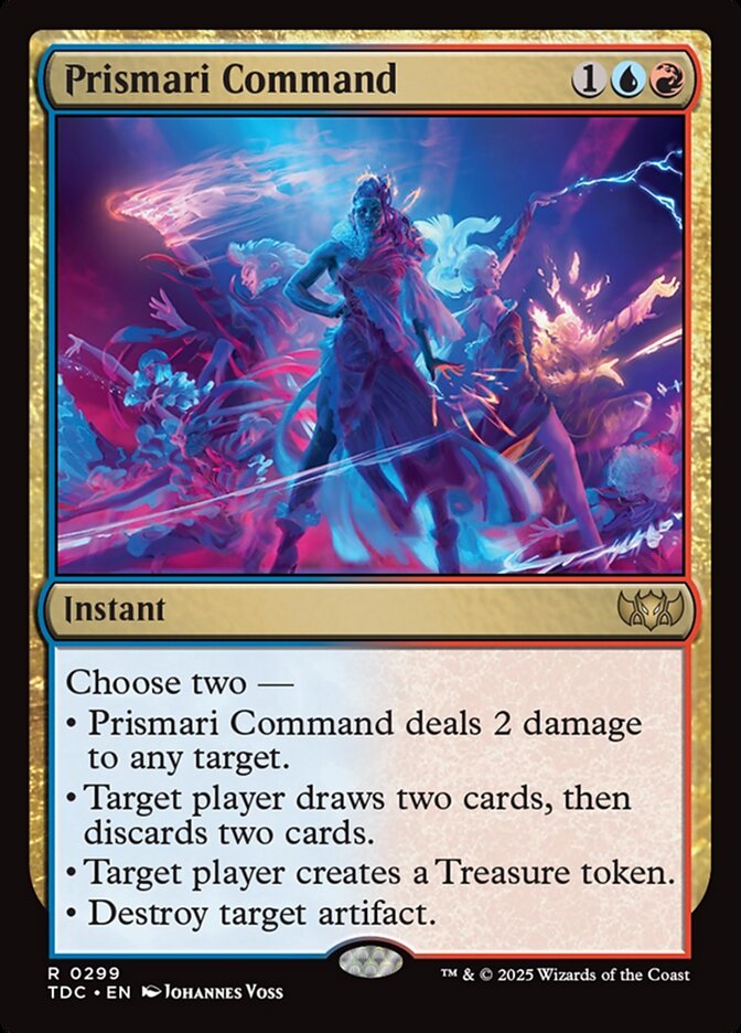 Prismari Command 299 (Commander: Tarkir: Dragonstorm)  | Good Games Modbury
