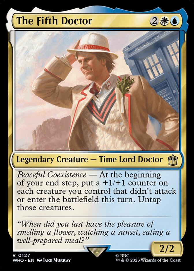 The Fifth Doctor 127 (Universes Beyond: Doctor Who)  | Good Games Modbury