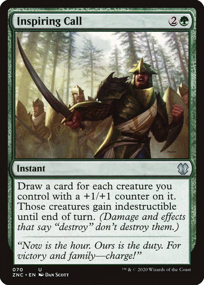 Inspiring Call 70/142 (Commander: Zendikar Rising)  | Good Games Modbury