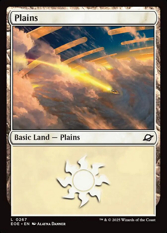 Plains 267 (Edge of Eternities)  - Foil | Good Games Modbury