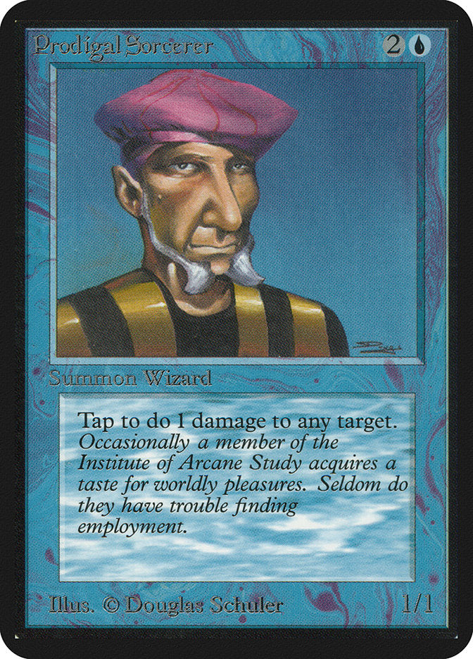 Prodigal Sorcerer 73/295 (Alpha Edition)  | Good Games Modbury