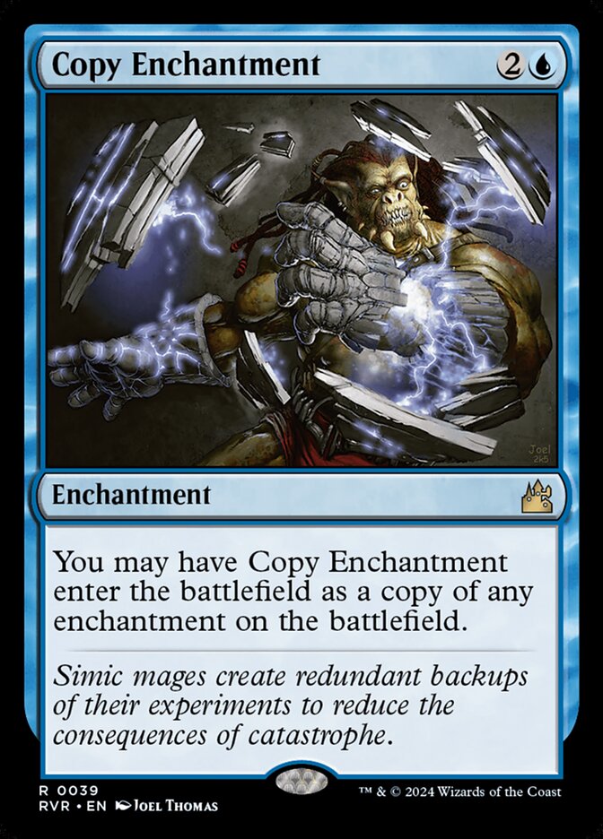 Copy Enchantment 39/291 (Ravnica Remastered)  - Foil | Good Games Modbury