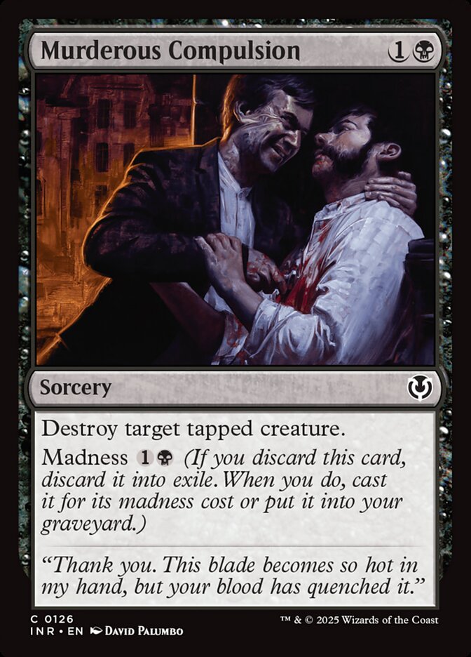 Murderous Compulsion 126 (Innistrad Remastered)  - Foil | Good Games Modbury